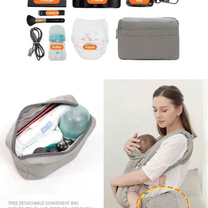 Baby Bags Baby Carrier Strap Front Facing Multi-functional Babies Sling Kangaroo Bag Breathable Carriers Wrap Blet for Newborn